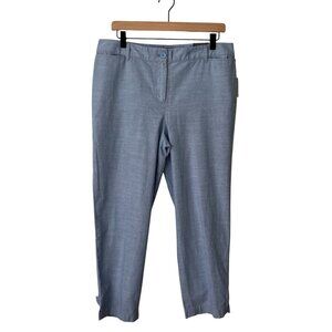 Talbots "Perfect Crop Pant" Light Blue Pants, New with Tags